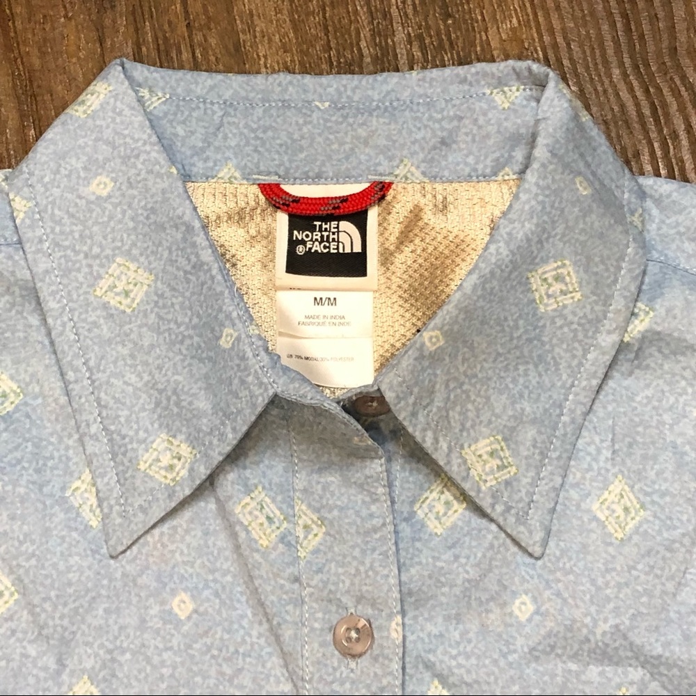 The North Face Button Up Shirt Size M - Picture 4 of 12